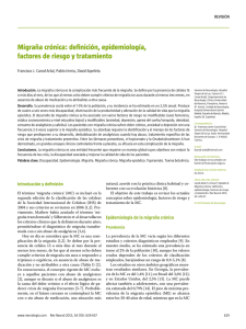 Migraña crónica: definición, epidemiología