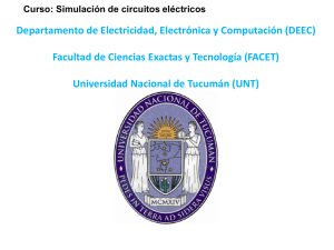 Curso: Simulación de circuitos eléctricos