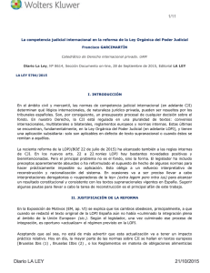 Diario La Ley, núm. 8614, Sección Documento on-line