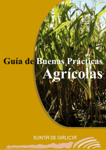 Guía de buenas prácticas Agrícolas - Margal Ulla