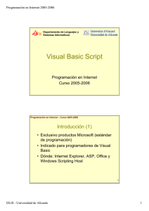 Visual Basic Script - RUA