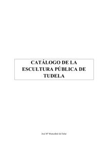 catálogo de la escultura pública de tudela