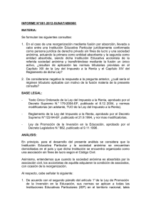 informe n.° 081-2012
