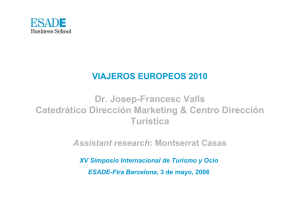 Dr. Josep-Francesc Valls Catedrático Dirección Marketing