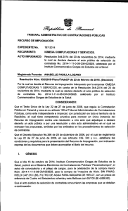 Resolución No. 032-2015-Pleno-TAdeCP