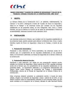 comité de contratistas generales - Cámara Chilena de la Construcción