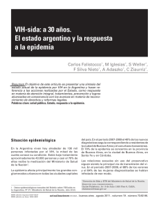 VIH-sida: a 30 años. El estado argentino y la respuesta a la epidemia