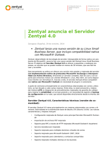 Zentyal anuncia el Servidor Zentyal 4.0