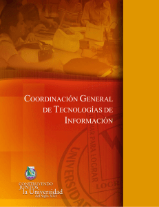 coordinación general de tecnologías de información