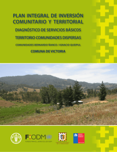 Estudio “Plan Integral de Inversión Comunitario y Territorial