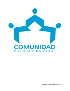 COMUNIDAD | POR UNA VIDA MEJOR -1