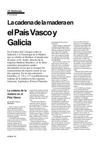 el País Vasco y Galicia