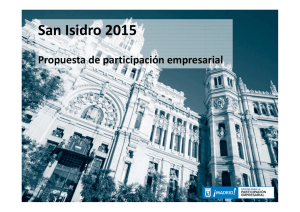Programa de patrocinio San Isidro 2015 PDF, 2 Mbytes