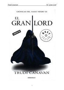 Trudi Canavan El Gran Lord