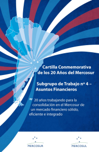 Cartilha Comemorativa dos 20 Anos do Mercosul