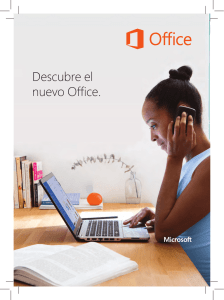 Descubre el nuevo Office.