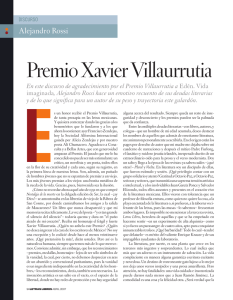 Premio Xavier Villaurrutia