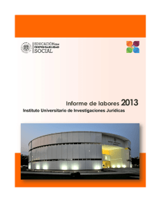 Instituto Universitario de Investigaciones Jurídicas
