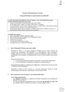 Prospecto: información para el usuario Flumazenil B. Braun 0,1 mg