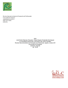 Redalyc. La violencia escolar, un punto de vista global . Revista