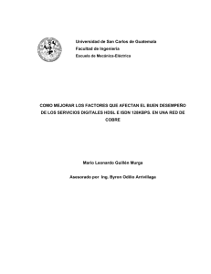 red digital de servicios integrados (rdsi) - Biblioteca Central