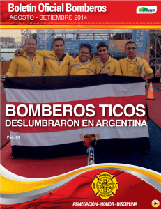 BOMBEROS TICOS - Benemérito Cuerpo de Bomberos de Costa Rica