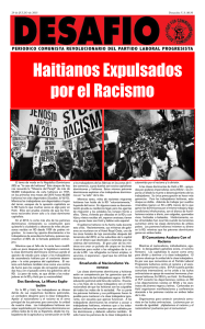 Haitianos Expulsados por el Racismo