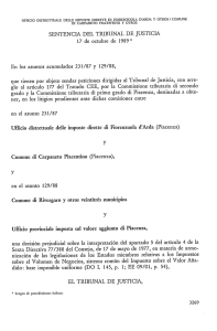 SENTENCIA DEL TRIBUNAL DE JUSTICIA 17 de octubre de 1989