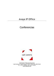 Conferencias - Call Centrix