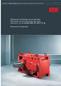 Reductores industriales de par elevado - SEW