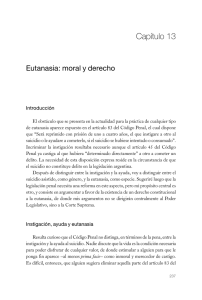 Capítulo 13: Eutanasia - Universidad de Palermo