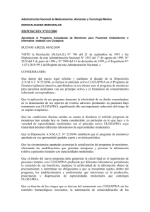 DISPOSICION N°935/2000 BUENOS AIRESS, 08/02/2000 VISTO la