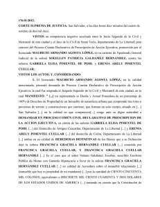 176-D-2012. CORTE SUPREMA DE JUSTICIA: San Salvador, a las
