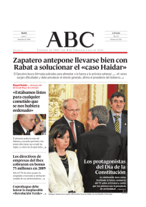 Zapatero antepone llevarse bien con Rabat a solucionar el