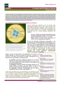 atomo estructura - estudiandolatablaperiodica