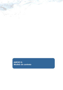 ANEXO 6: Modelo de contrato