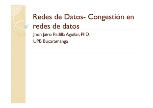 Congestión en redes de datos - de Jhon Jairo Padilla Aguilar