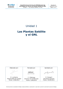 Unidad 1 Las Plantas Satélite y el GNL