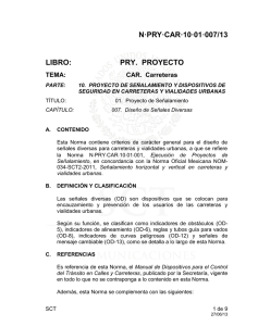 N·PRY·CAR·10·01·007/13 LIBRO: PRY. PROYECTO