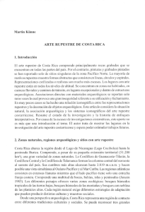 Martin Künne ARTE RUPESTRE DE COSTA RICA 1. Introducción El