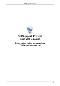 NetSupport Protect Guía del usuario