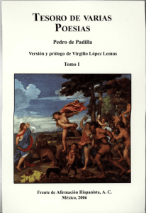 Tesoro de Varias Poesias - Frente de Afirmación Hispanista