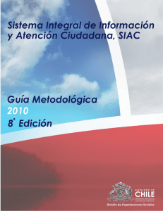 Guía Metodológica SIAC 2010