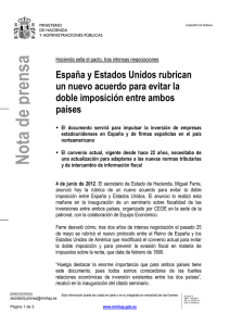 Nota convenio - California Spain Chamber of Commerce