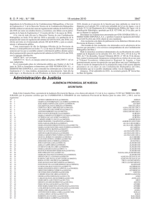 Administración de Justicia - Boletin Oficial de Aragón