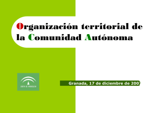 Conferencia Junta Andalucía. Entes locales