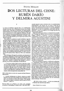 DOS LECTURAS DEL CIS`NE: RUBÉN DARÍO y DELMIRA A.GUSTINI