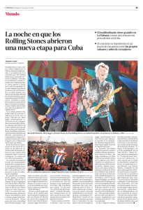 La noche en que los Rolling Stones abrieron una nueva etapa para