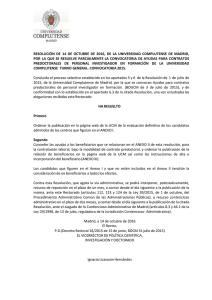 Resolución parcial - Universidad Complutense de Madrid