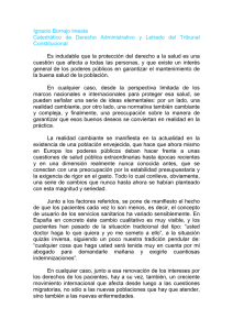 Ignacio Borrajo Iniesta Catedrático de Derecho Administrativo y